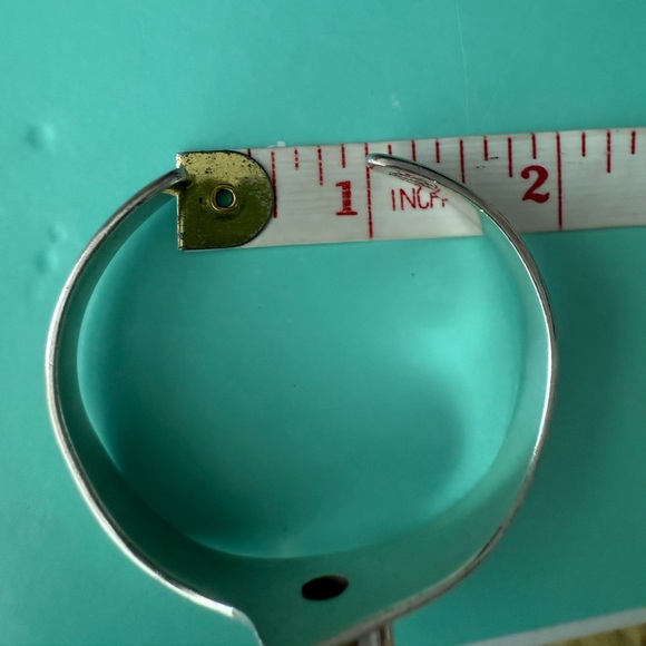 💎925 Silver Bracelet with a Beautiful Orange Gemstone 💎 - Picture 7 of 8